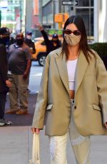 KENDALL JENNER Leaves Four Seasons Hotel in New York 04/26/2021