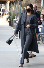 KENDALL JENNER Leaves Her Hotel in New York 04/27/2021