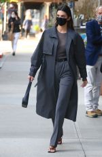 KENDALL JENNER Leaves Her Hotel in New York 04/27/2021
