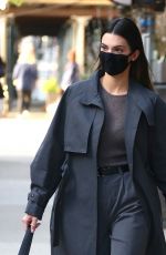 KENDALL JENNER Leaves Her Hotel in New York 04/27/2021
