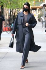 KENDALL JENNER Leaves Her Hotel in New York 04/27/2021