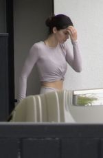 KENDALL JENNER Leaves Pilates Class in West Hollywood 04/21/2021
