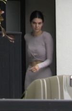 KENDALL JENNER Leaves Pilates Class in West Hollywood 04/21/2021