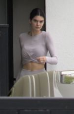 KENDALL JENNER Leaves Pilates Class in West Hollywood 04/21/2021