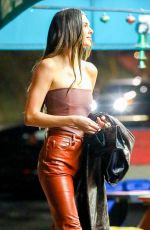 KENDALL JENNER Out for Dinner in Los Angeles 04/15/2021