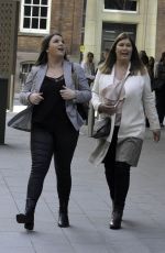 KENDALL RAE KNIGHT Leaves 20Stories Bar in Manchester 04/17/2021