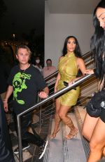 KIM KARDASHIAN Night Out in Miami 04/16/2021