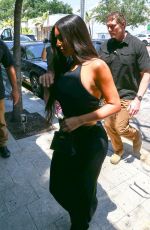 KIM KARDASHIAN Out and About in Miami 04/17/2021