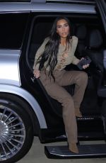 KIM KARDASHIAN Out for Dinner at La Scala in Beverly Hills 04/06/2021