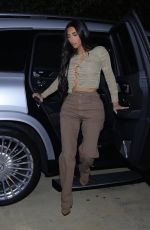 KIM KARDASHIAN Out for Dinner at La Scala in Beverly Hills 04/06/2021