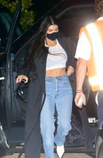 KOURTNEY KARDASHIAN Arrives at Nobu in Malibu 04/07/2021