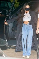 KOURTNEY KARDASHIAN Arrives at Nobu in Malibu 04/07/2021