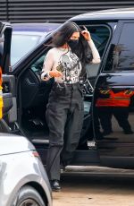 KOURTNEY KARDASHIAN Arrives at Nobu in Malibu 04/22/2021