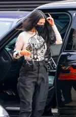 KOURTNEY KARDASHIAN Out for Dinner at Nobu in Malibu 04/22/2021