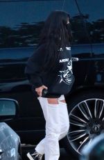 KOURTNEY KARDASHIAN Out for Post Birthday Dinner in Malibu 04/19/2021