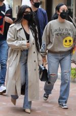 KOURTNEYKARDASHIAN and  Stephanie Shepherd at Taverna Tony in Malibu 04/06/2021