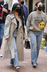 KOURTNEYKARDASHIAN and  Stephanie Shepherd at Taverna Tony in Malibu 04/06/2021