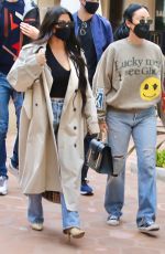 KOURTNEYKARDASHIAN and  Stephanie Shepherd at Taverna Tony in Malibu 04/06/2021