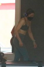 KRISTEN BELL at a Pilates Class in Los Angeles 04/09/2021 