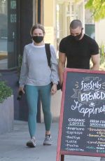 KRISTEN BELL at a Pilates Class in Los Angeles 04/09/2021 