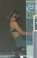 KRISTEN BELL at a Pilates Class in Los Angeles 04/09/2021 