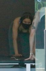 KRISTEN BELL at a Pilates Class in Los Angeles 04/09/2021 