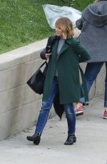 KRISTEN BELL on the Set of The Woman in the House in Los Angeles 04/13/2021