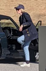KRISTEN STEWART as Princess Diana on the Set of Spencer in London 03/29/2021