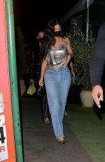 KYLIE JENNER and ANASTASIA KARANIKOLAOU at Giorgio Baldi in Santa Monica 04/10/2021