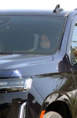 KYLIE JENNER Arrives in Palm Springs 04/01/2021