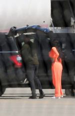 KYLIE JENNER Arrives in Palm Springs 04/01/2021