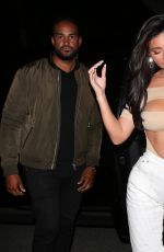KYLIE JENNER Out for Dinner in Beverly Hills 04/24/2021