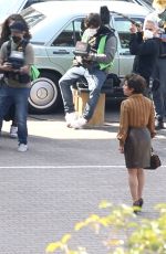 LADY GAGA on the Set of House Of Gucci in Rome 04/06/2021
