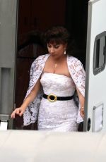 LADY GAGA on the Set of House Of Gucci in Rome 04/07/2021