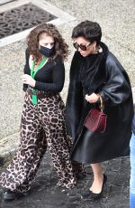 LADY GAGA on the Set of House of Gucci in Rome 04/16/2021