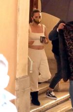 LADY GAGA on the Set of House of Gucci in Rome 04/22/2021