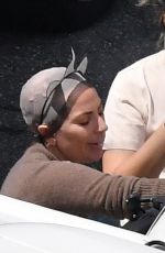 LADY GAGA on the Set of House of Gucci in Rome 04/23/2021
