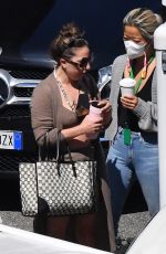 LADY GAGA on the Set of House of Gucci in Rome 04/23/2021