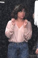 LADY GAGA on the Set of House of Gucci in Rome 04/27/2021