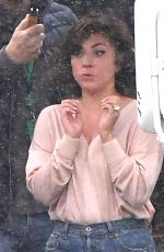 LADY GAGA on the Set of House of Gucci in Rome 04/27/2021
