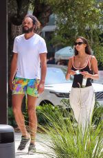 LAIS RIBEIRO and Joakim Noah Out in Miami 04/19/2021