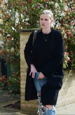 LARA STONE Out and About in London 04/04/2021