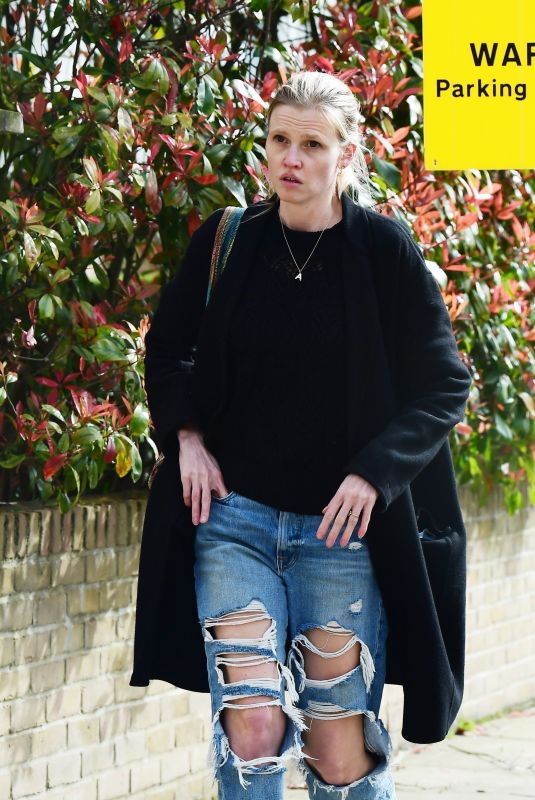 LARA STONE Out and About in London 04/04/2021