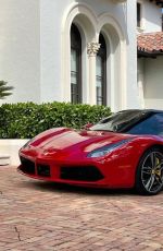 LARSA PIPPEN Out Driving Her New $320k Ferrari 04/02/2021
