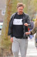 LAURA WHITMORE and Iain Sterling Out in London 04/12/2021