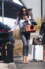 LAVINIA POSTALOCHE and MONICA GABOR at Mc Carran Airport in Las vegas 04/12/2021