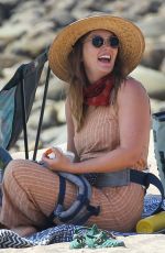 LEIGHTON MEESTER at a Beach in Malibu 04/17/2021