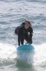 LEIGHTON MEESTER in Wetsuit Surfing in Malibu 04/14/2021