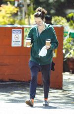 LENA HEADEY at Lauren Canyon Cafe in Los Angeles 04/06/2021