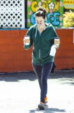 LENA HEADEY at Lauren Canyon Cafe in Los Angeles 04/06/2021
